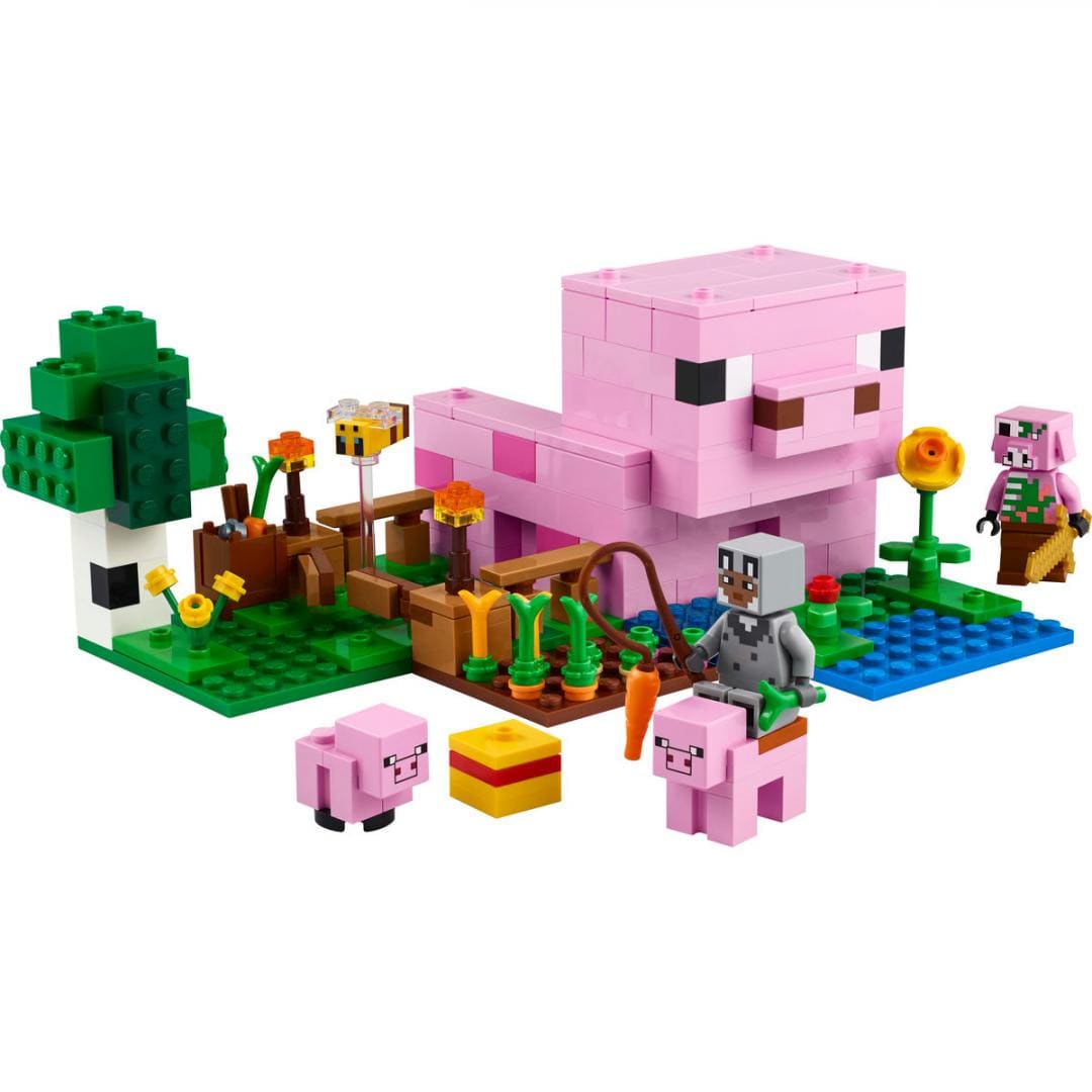 Lego Jucării Set Constructie LEGO Minecraft 21268 | Casa-Purcelus, 490 Piese, Cadou