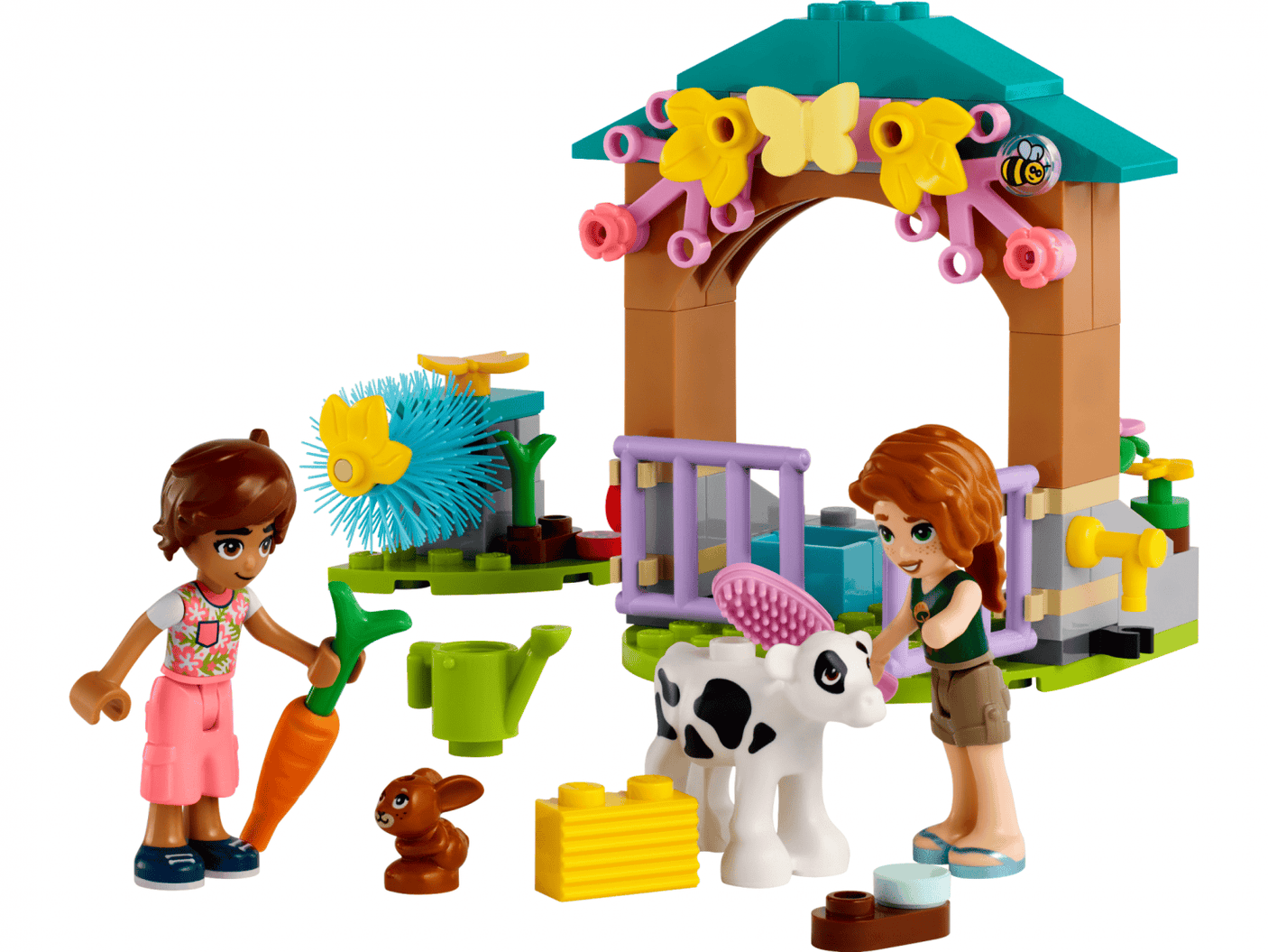 Lego Jucării Set Constructie LEGO 42607 | Staul Pt. Vitelul Lui Autumn, Cadou