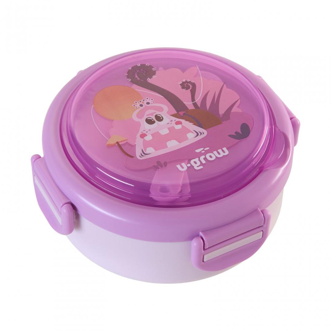 U-Grow Alimentație bebe Caserola Termica U-Grow A-1418PP | Cu Lingurita si Furculita, Mov