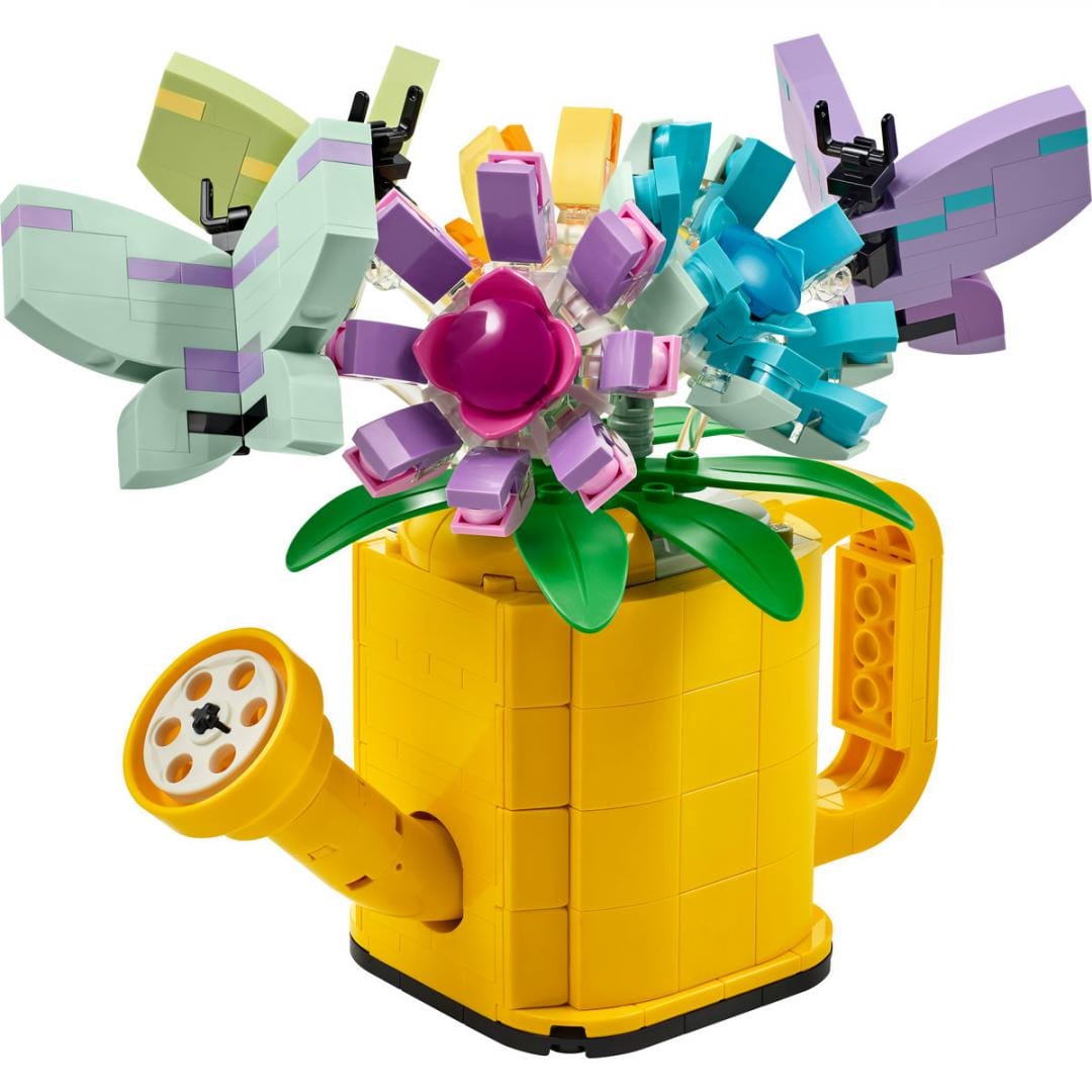 Lego Jucării Set Constructie LEGO Creator 3-in-1 31149 | Flori in Stropitoare, Multicolor, Cadou