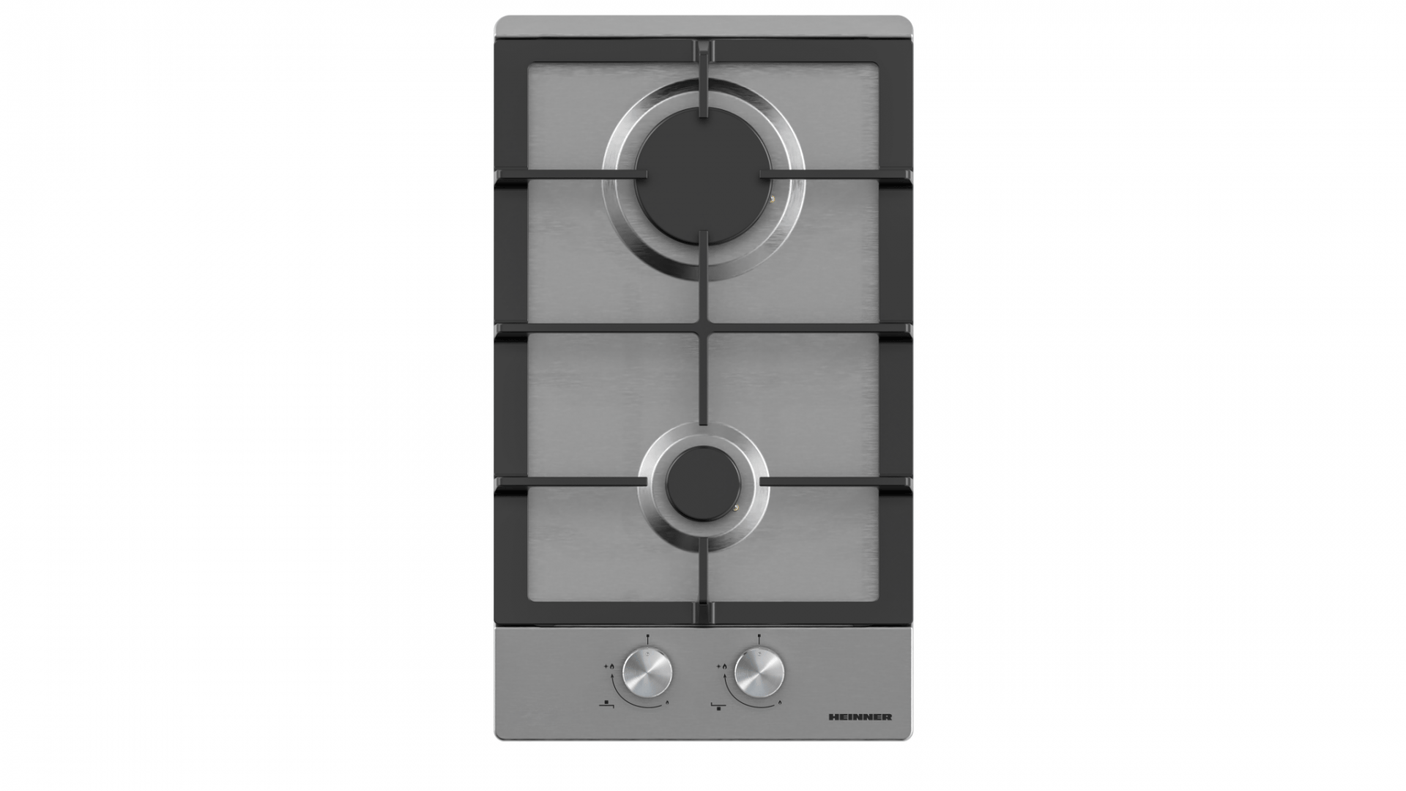Heinner Plita incorporabila Plita Incorporabila Heinner HBH-M302FIX | 3 Arzatoare, Gaz, Negru, 30x52cm