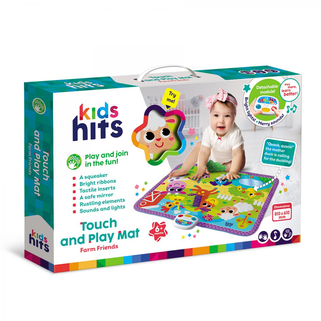 Covoras Senzorial, Prieteni la Ferma — Kids Hits