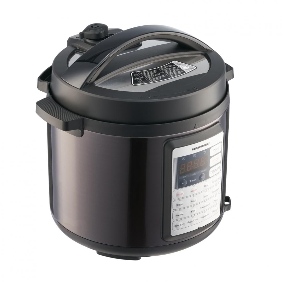 Heinner Multicooker Multicooker Cu Presiune Heinner HPCK-38BK | 5L, 1000W, 14 Programe, Negru