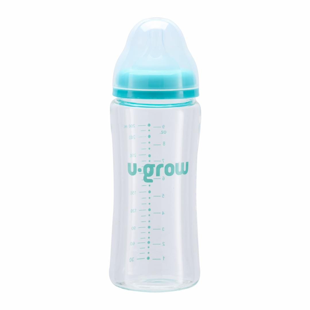 U-Grow Alimentație bebe Biberon Sticla U-Grow UG0-06BS260 | 260ml, 2 Tetine Extra