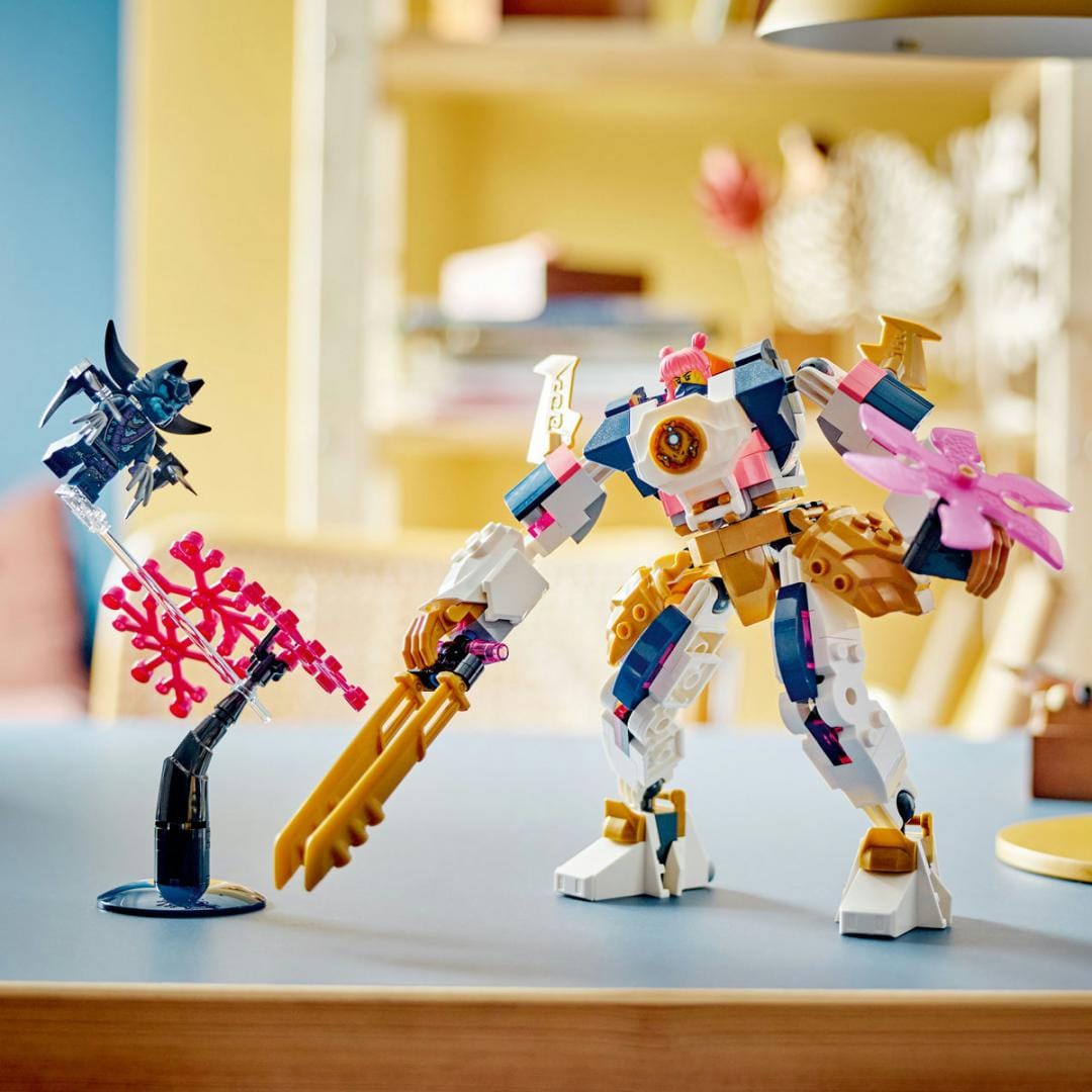 Lego Jucării Set Constructie LEGO Ninjago 71807 | Robotul Tehnologic al Sorei, 592 Piese, 7+