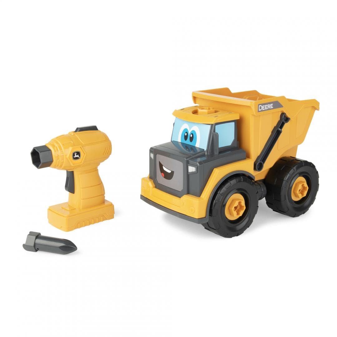 Tomy Jucării Set Constructie TOMY T47508 | Basculanta John Deere, Jucarie Educativa