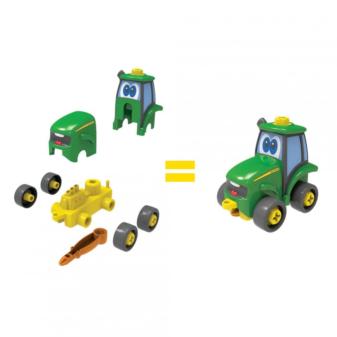 Tomy Jucării Jucarie Constructie Tomy T47208 | Tractoras Johnny, Construiti Un Prieten