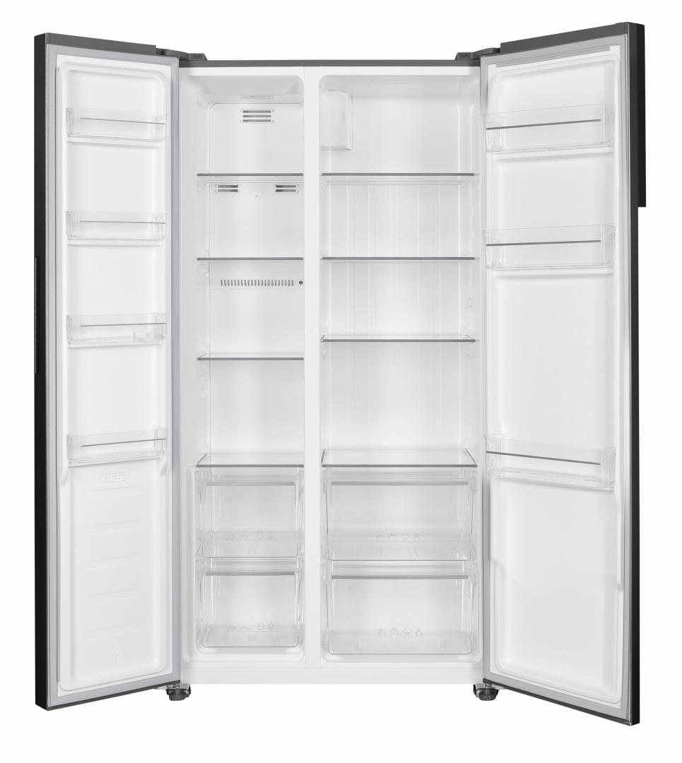 Heinner Side by side Side by Side Heinner HSBS-HM442NFINVXD | 442L, No Frost, Clasa E, Inox, 91x59x177cm