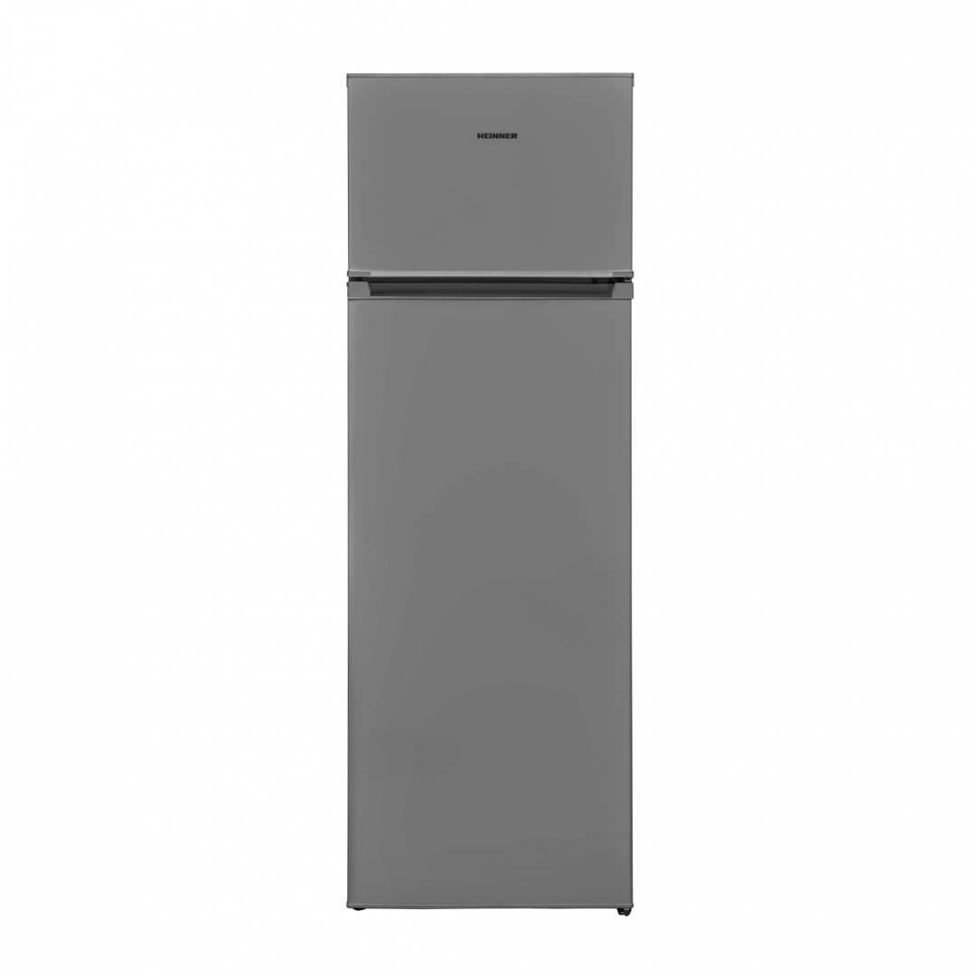 Heinner Frigider Frigider Heinner HF-V242SE++ | 242L, Clasa E, Doua Usi, Argintiu, 54x56.5x161cm