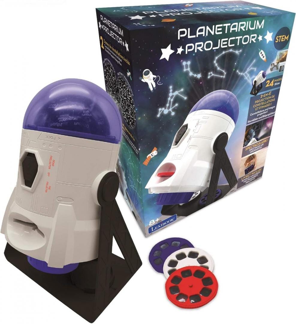 Disney Jucării Proiector Disney Lexibook NLJ180 | Constelatii si Imagini, 2IN1, 360 Grade