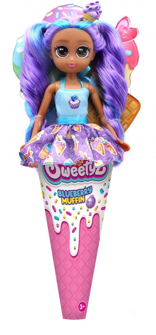 Sweetyz Jucării Papusa Sweetyz SYZ81068 | in Con, 23 cm, Diverse Modele