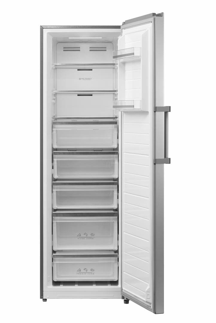 Heinner Congelator vertical Congelator Vertical Heinner HFF-M272NFCXE++ | 272L, No Frost, Clasa E, Inox
