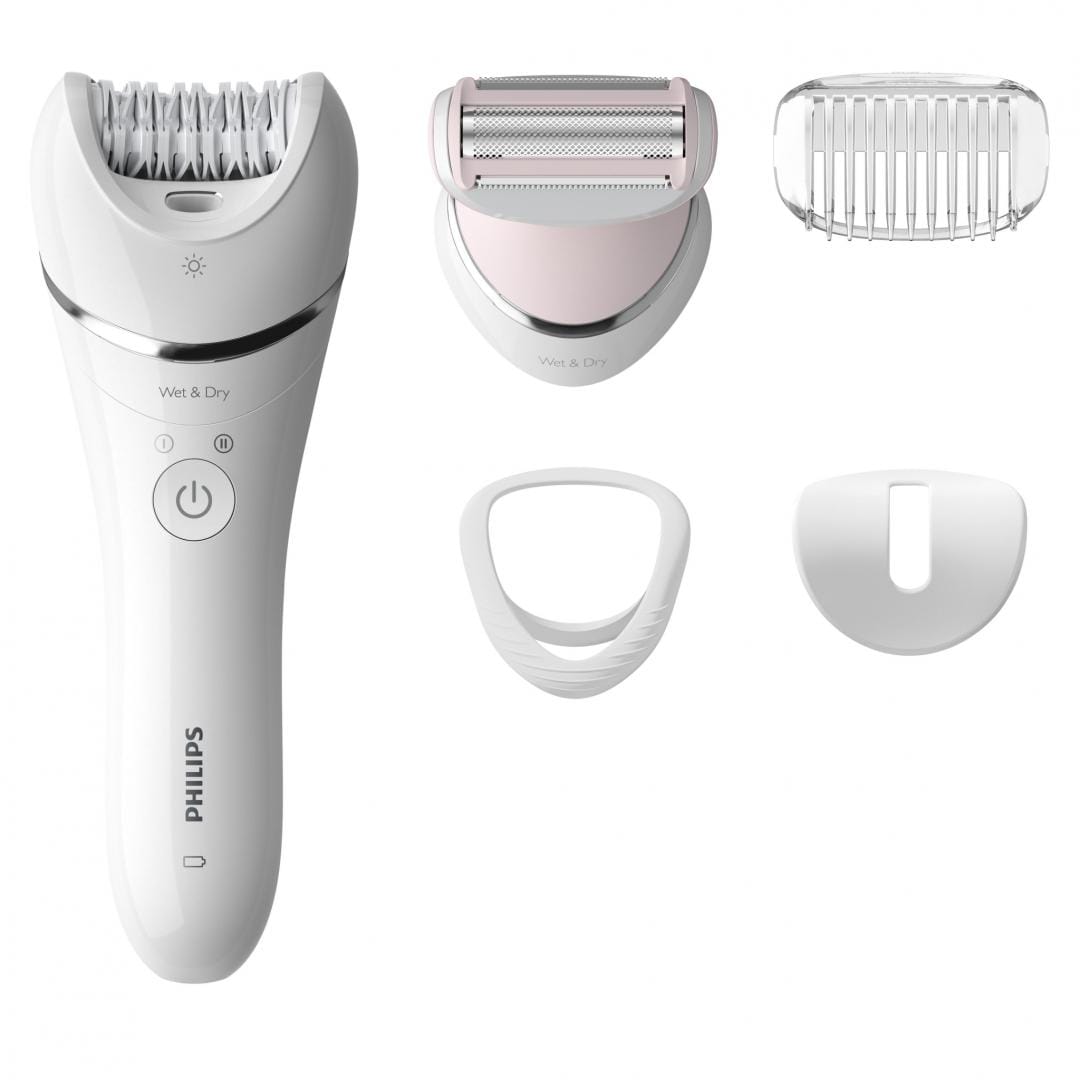 Philips Epilator Epilator Philips BRE710/00 | Seria 8000, 32 pensete, 2 viteze, Wet&Dry