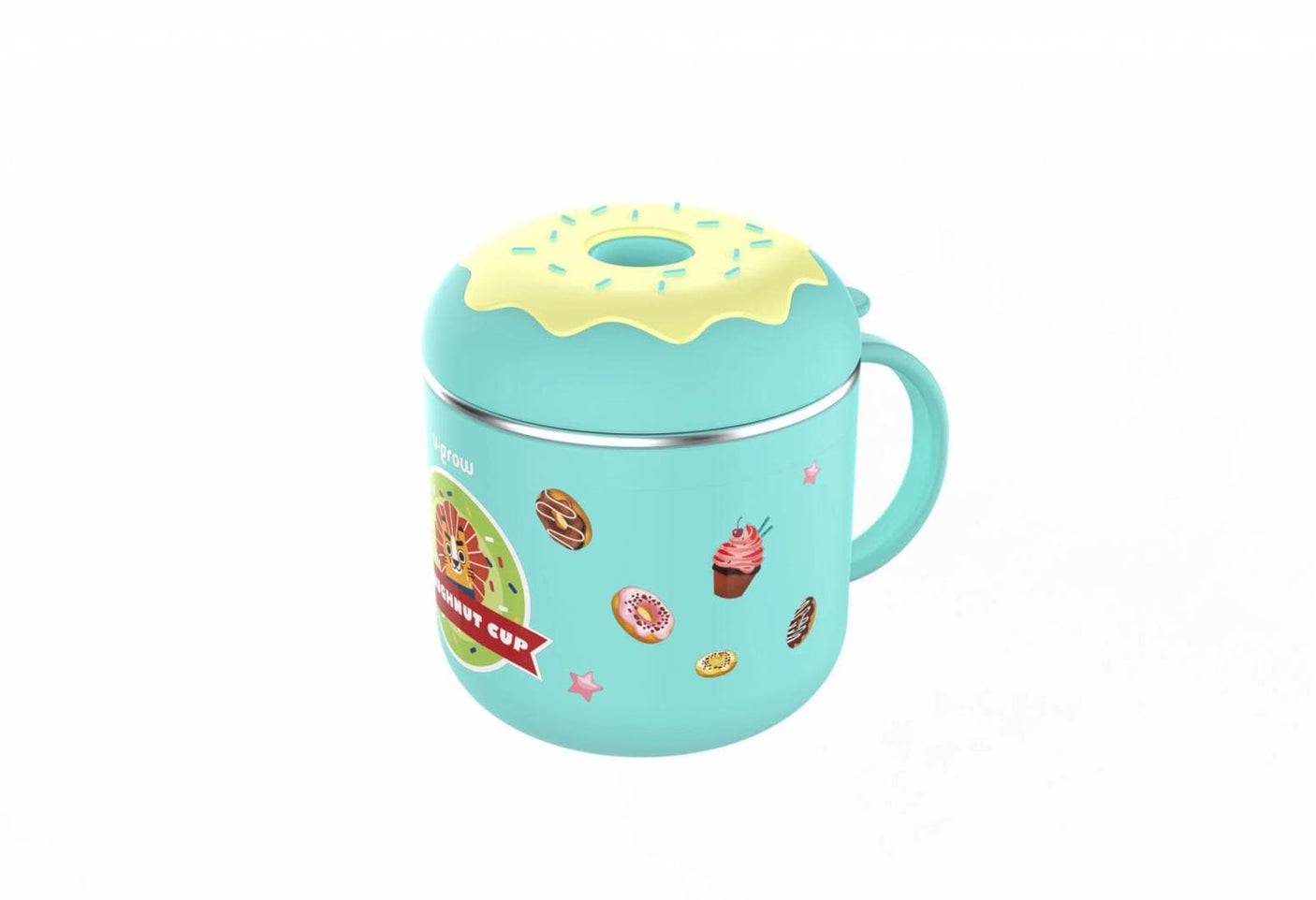 U-Grow Alimentație bebe Cana Termos U-Grow A-1211BL | 300ml, Capac, Blue