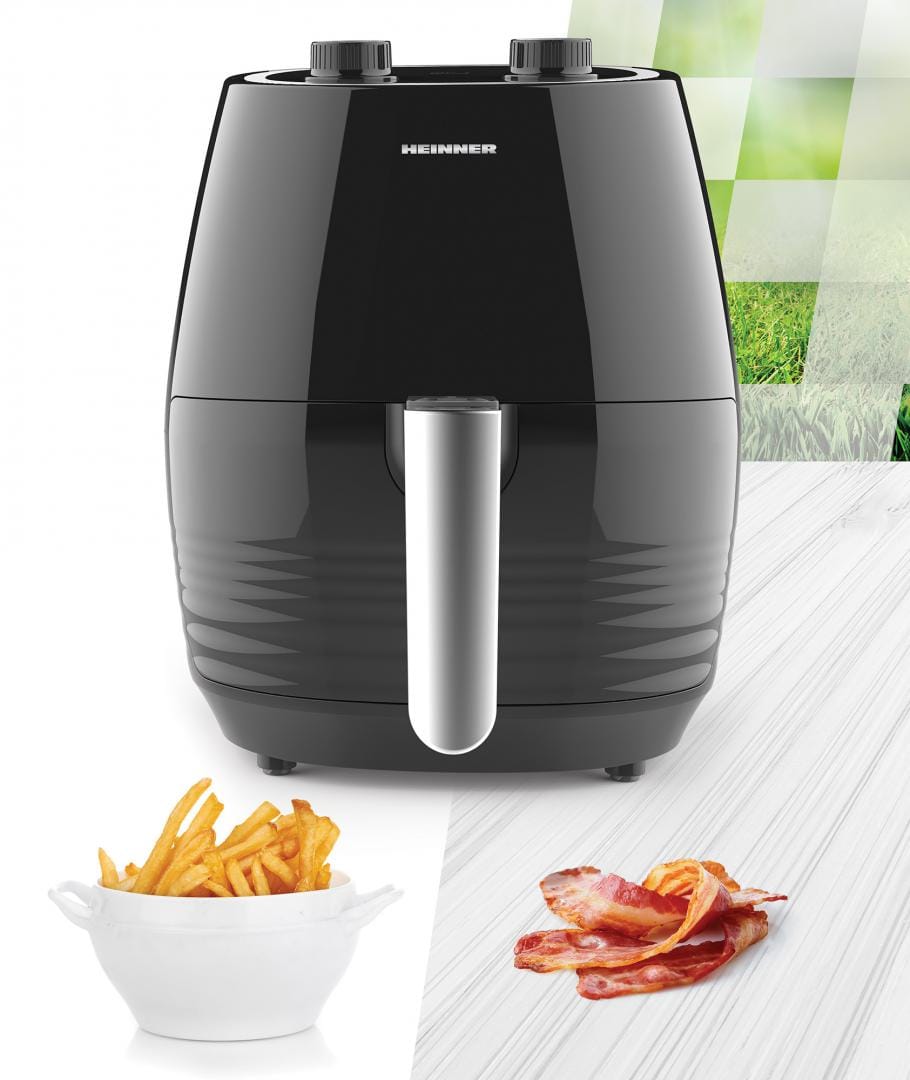 Heinner Friteuza Friteuza cu Aer Cald Heinner HAF-1250BK | 1250W, 3.5L, Display Digital, Negru