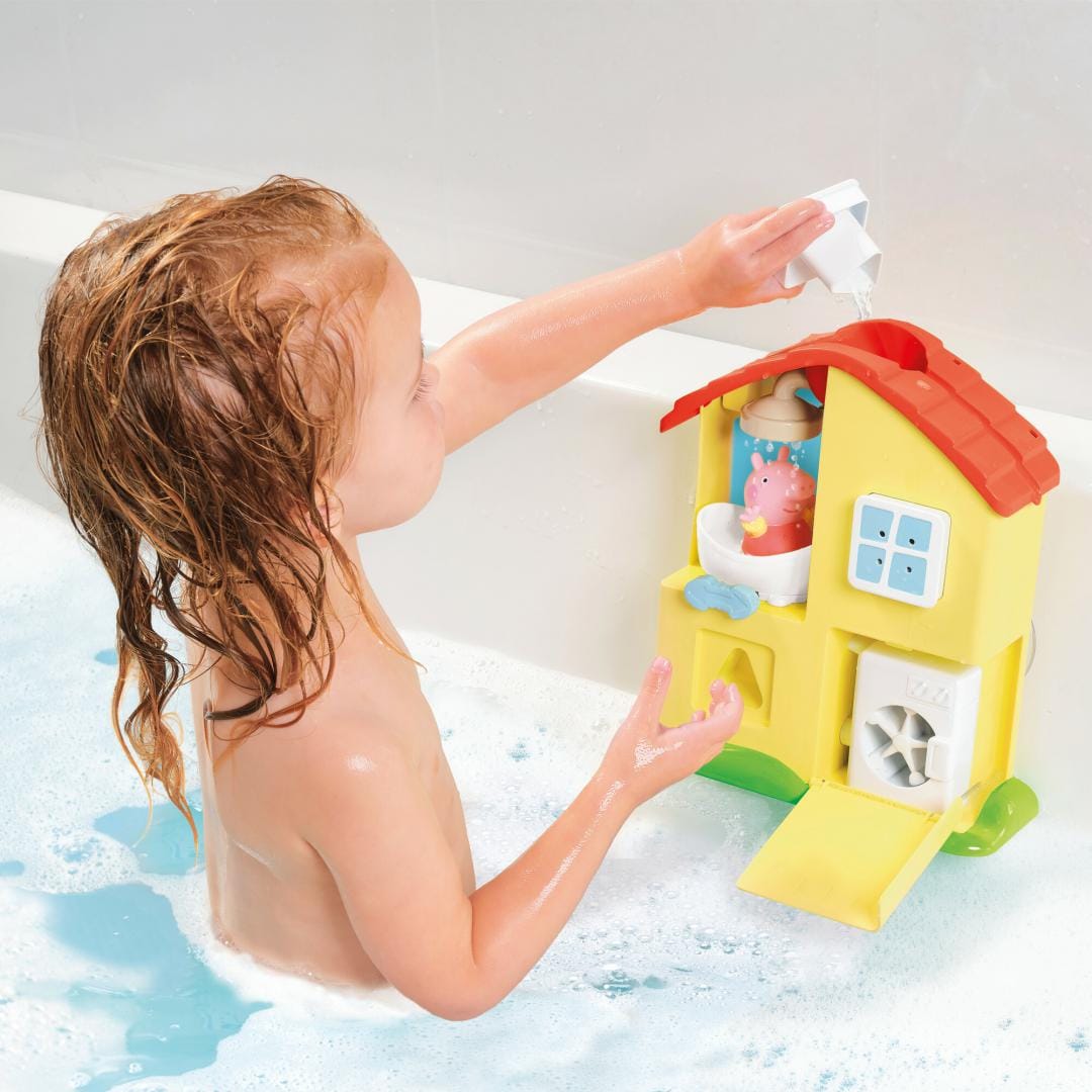 Tomy Jucării Jucarie de Baie Tomy T73415 | Casa Peppei Pig, Interactiva, Cadou