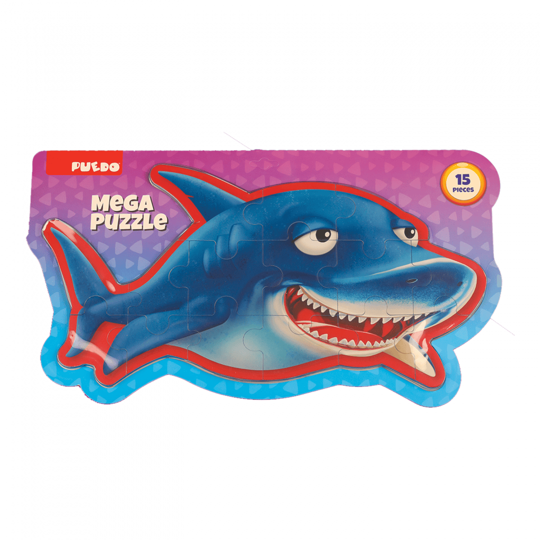 Puedo Toys Jucării Puzzle Puedo Toys PUEDOB2217 | Spuma EVA, Mega, 15 Piese