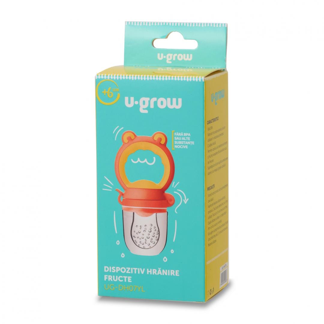 U-Grow Alimentație bebe Suzeta Fructe si Legume U-Grow UG-DH07YL | Silicon, Alimentatie Complementara