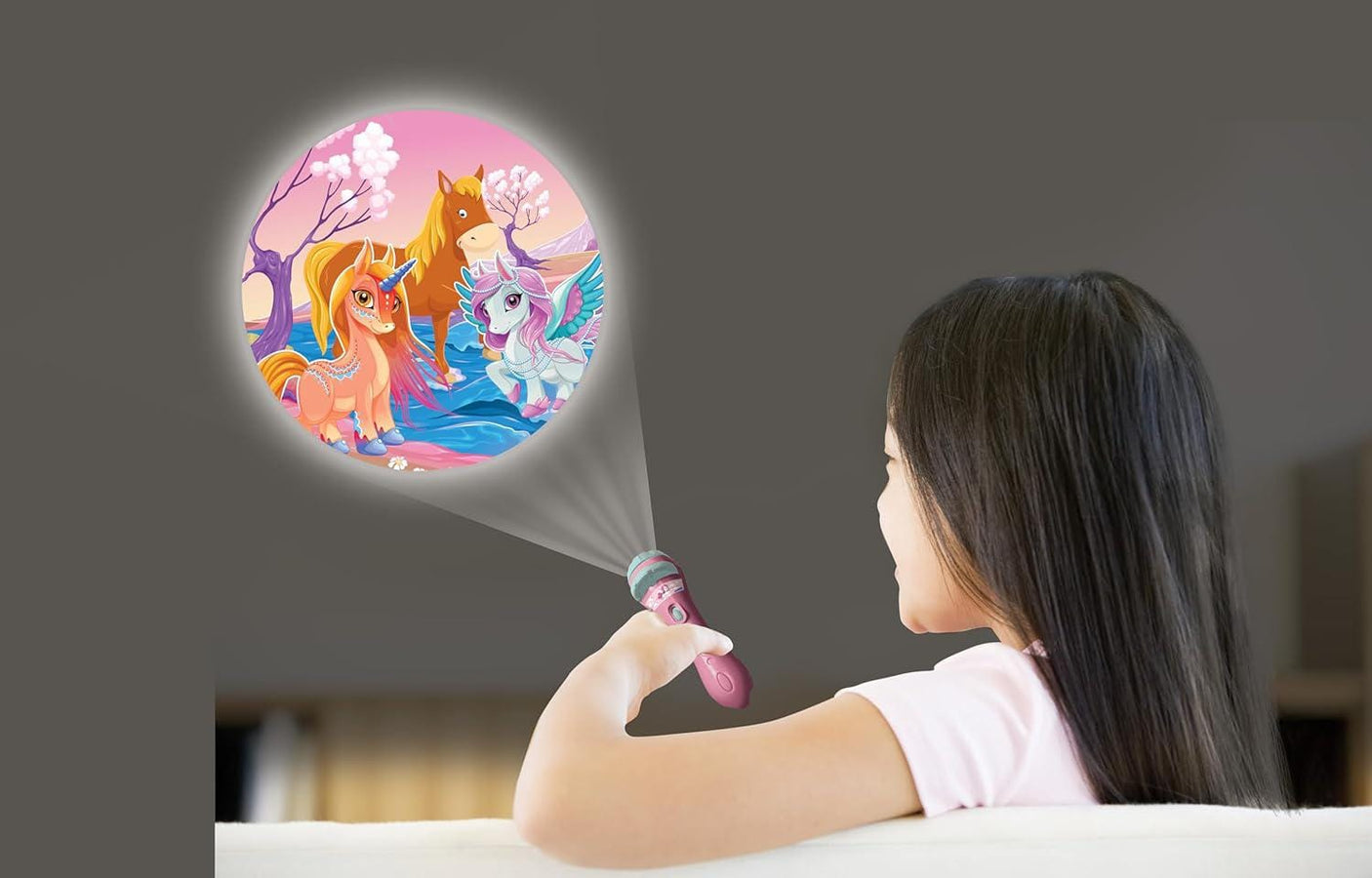 Lexibook Jucării Lanterna Lexibook LTC050UNI | Proiector, Unicorn, Copii, Cadou