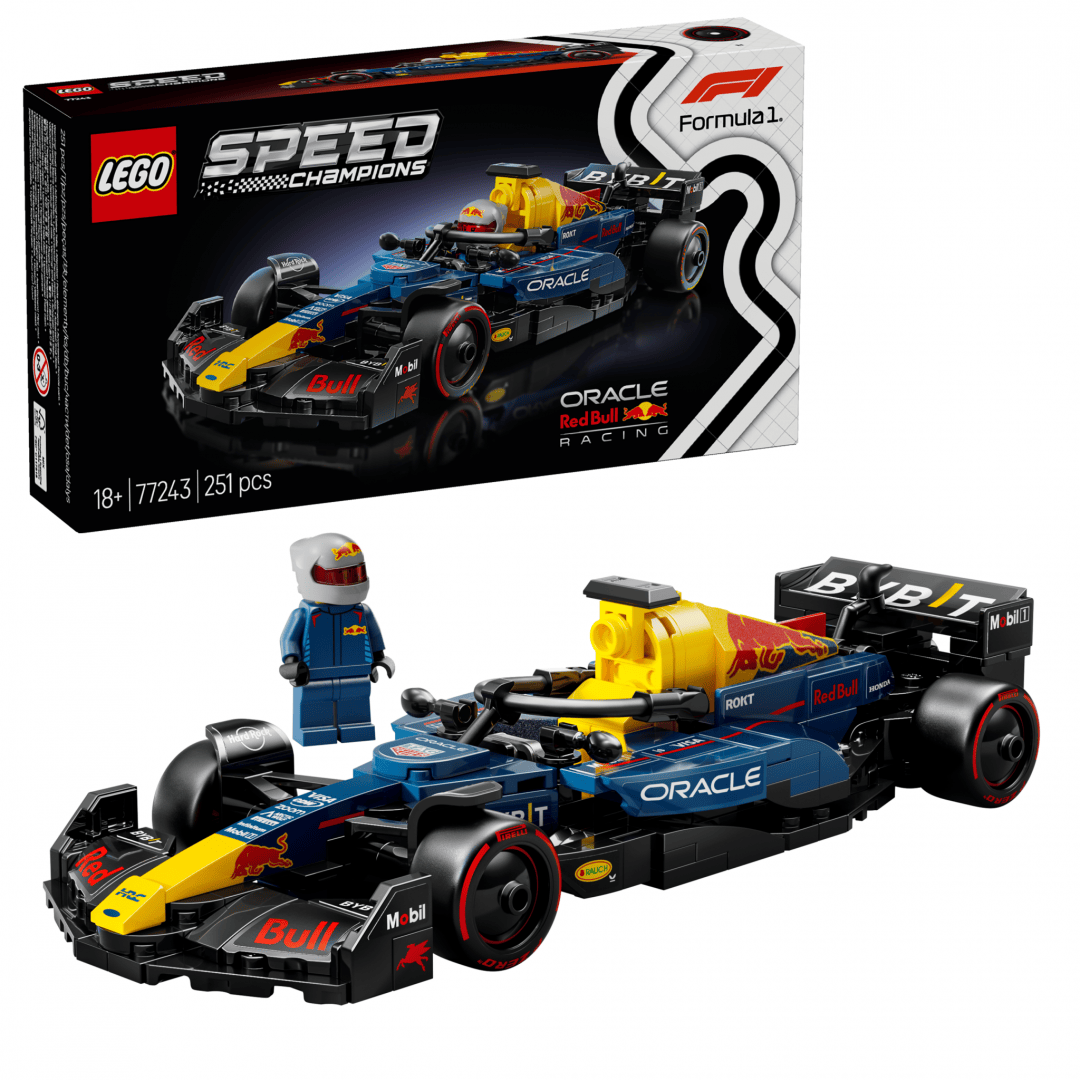 Lego Jucării Set Constructie LEGO Oracle Red Bull Racing RB20 77243 | Formula 1, 1304 Piese, 18+