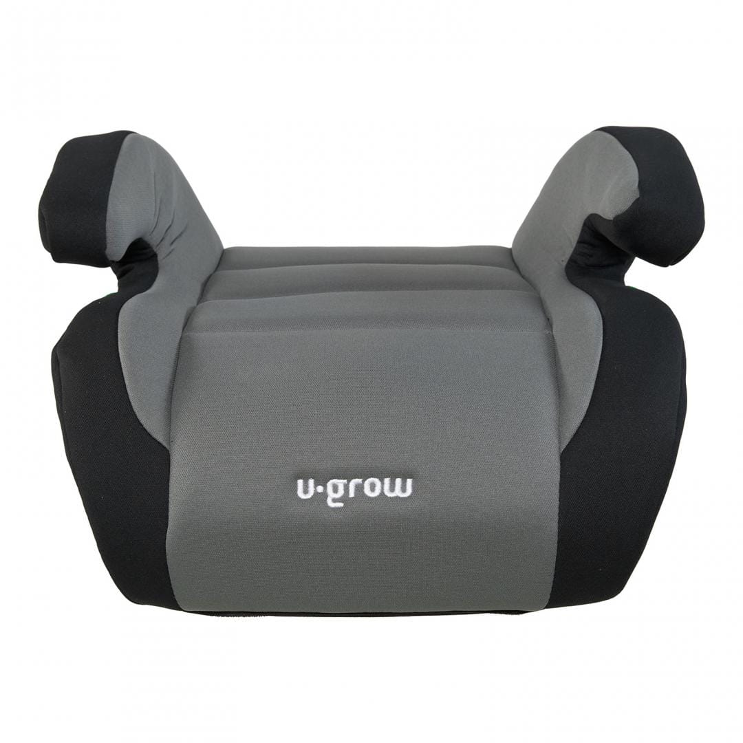 U-Grow Puericultură Inaltator Auto U-Grow UG-HB53B-GREY | 125-150cm, Omologare R129, Isofix, Negru/Gri