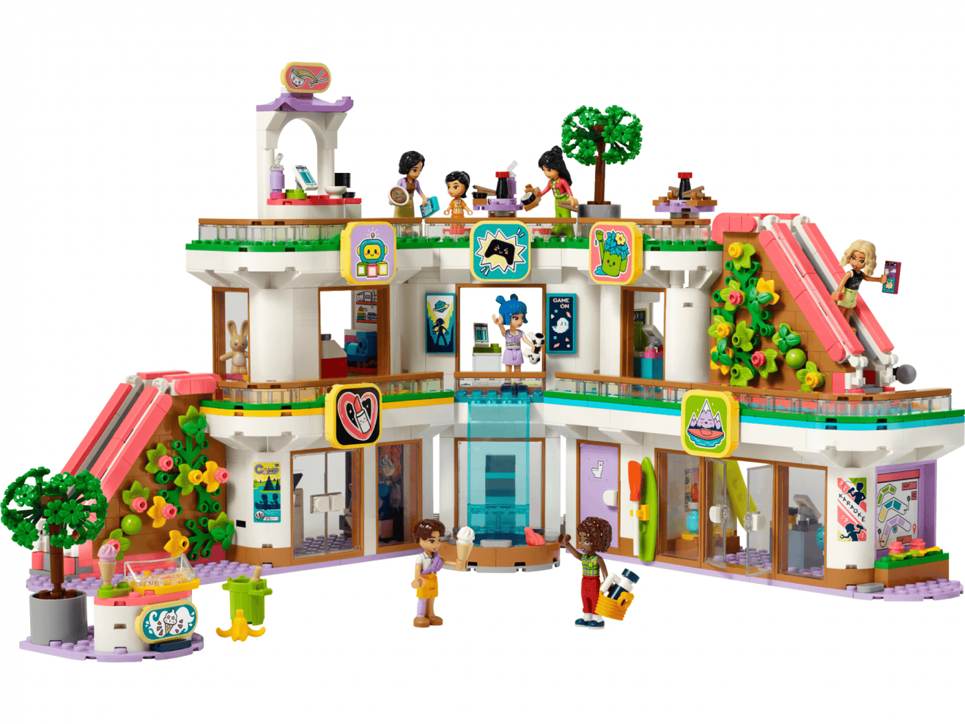 Lego Jucării Set Constructie LEGO 42604 | Mallul Heartlake City, 1682 Piese, 8+