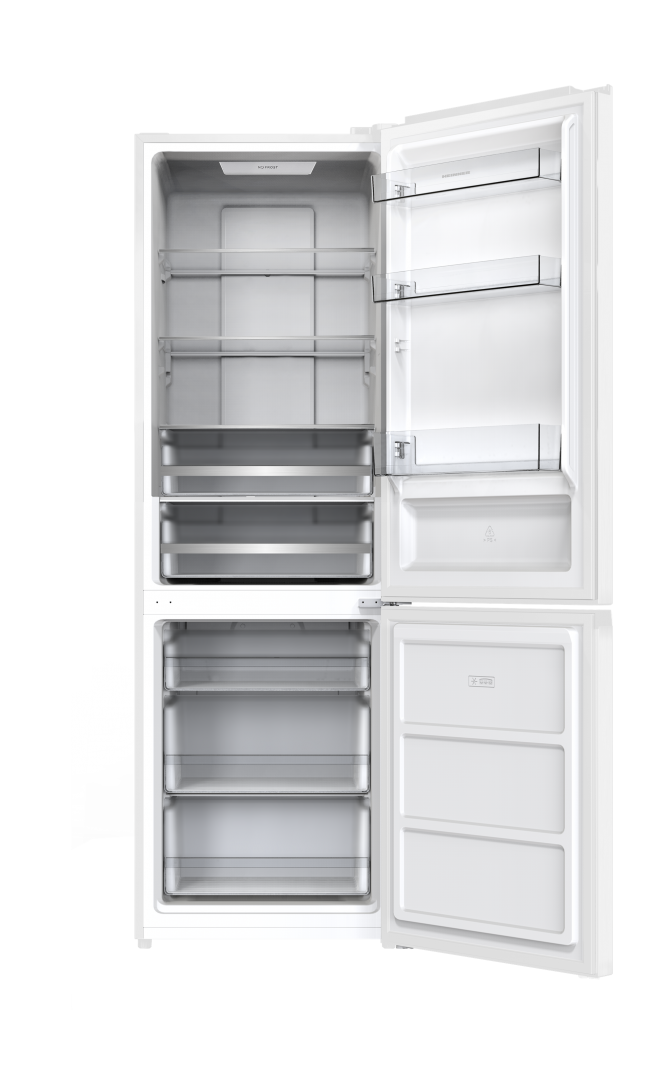 Combina frigorifica Heinner HCNF-HM400DINVE++, No Frost, MaxStorage, tehnologie Dual Inverter, clasa energetica: E, capa