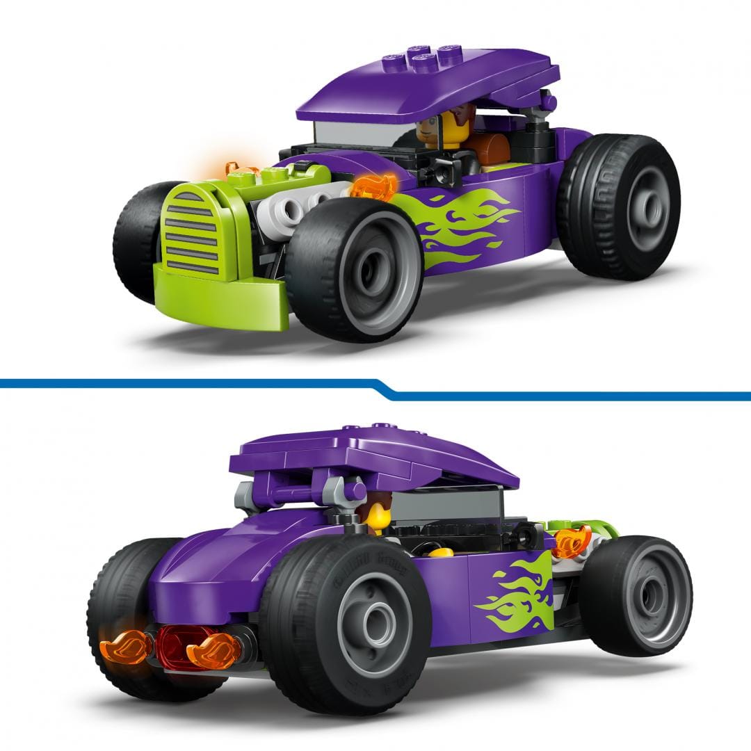 Lego Jucării Set Constructie LEGO City 60485 | Hot Rod, Vehicul, Cadou