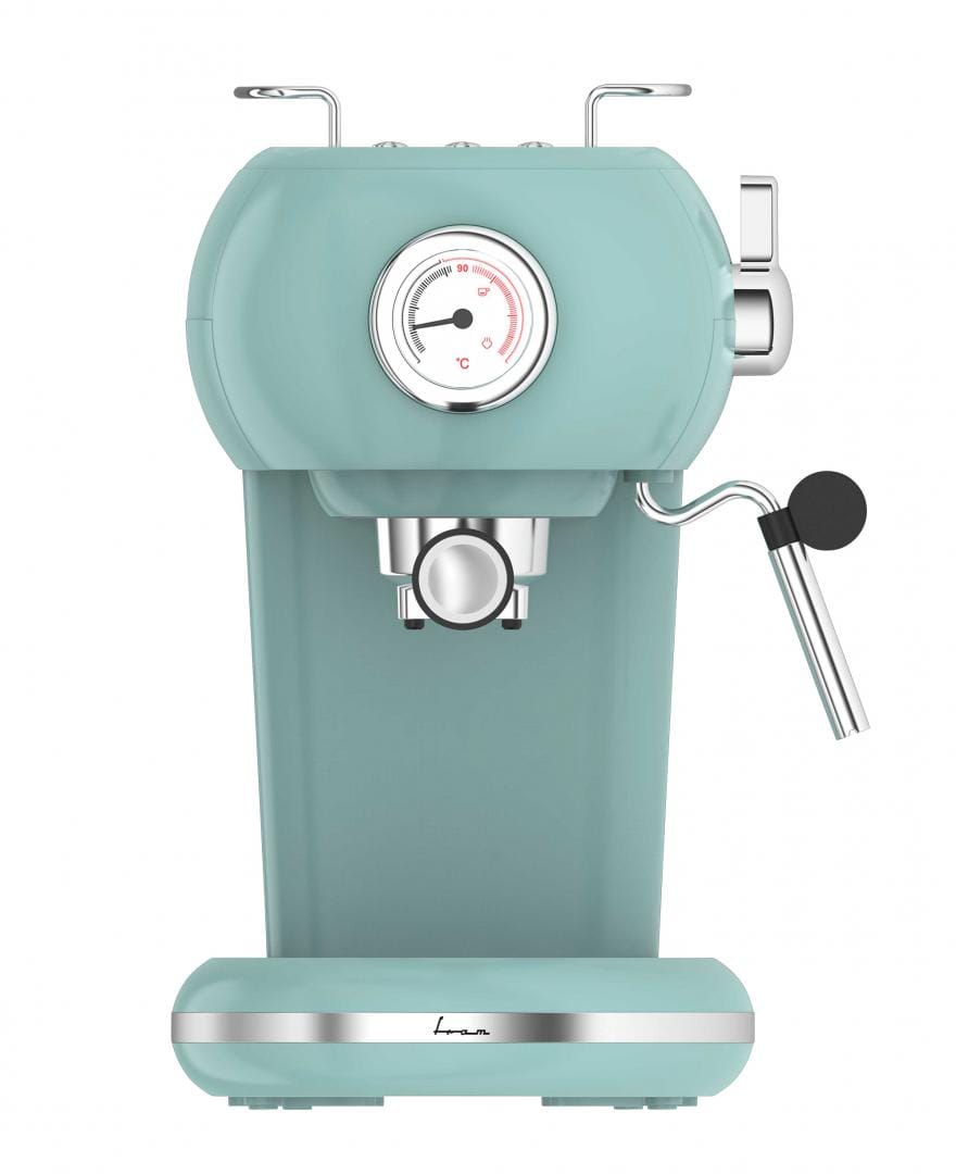 Fram Espressor manual Espressor Manual FRAM FEM-D15RGR | 1100W, 15 Bar, 1.2L, Sistem Spumare, Verde