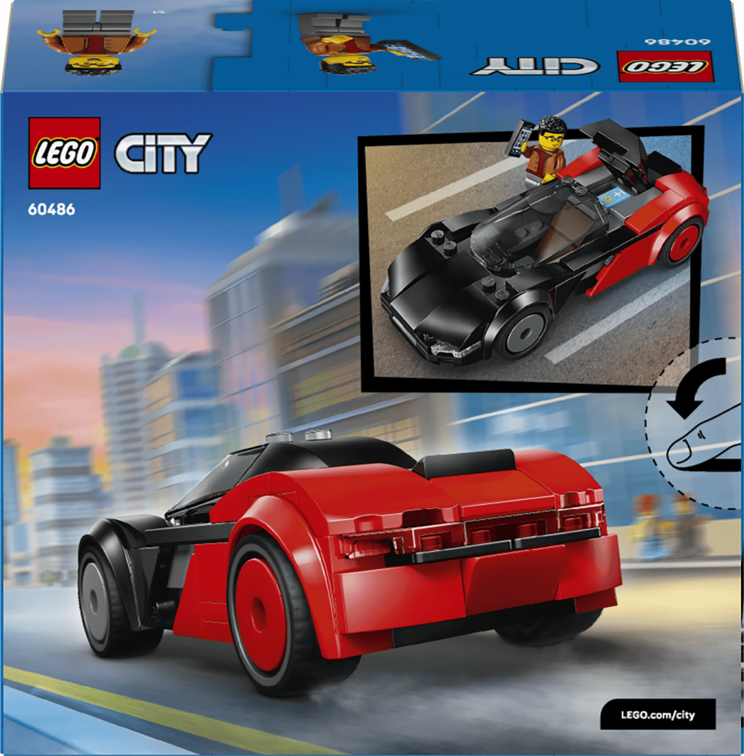 Lego Jucării Set Constructie LEGO City 60486 | Supermasina Electrica, Cadou Copii