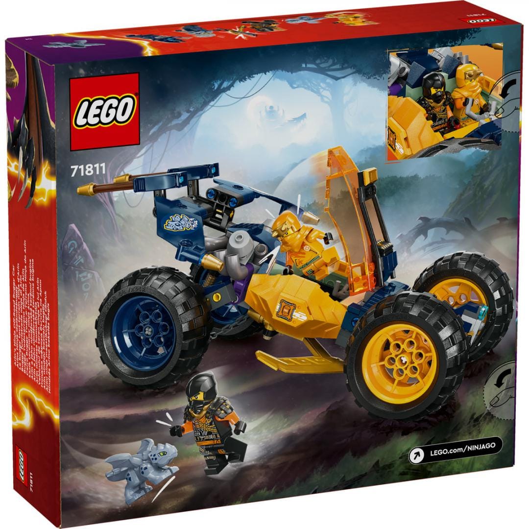 Lego Jucării Set Constructie LEGO Ninjago 71811 | Vehicul Teren Ninja Arin, 592 Piese, 7+