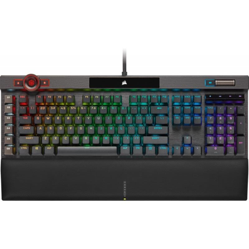 Corsair Tastatura Tastatura Gaming Corsair K100 RGB CH-912A01A-NA | Optical-Mechanical, NKRO, Anti-Ghosting, USB 3.0