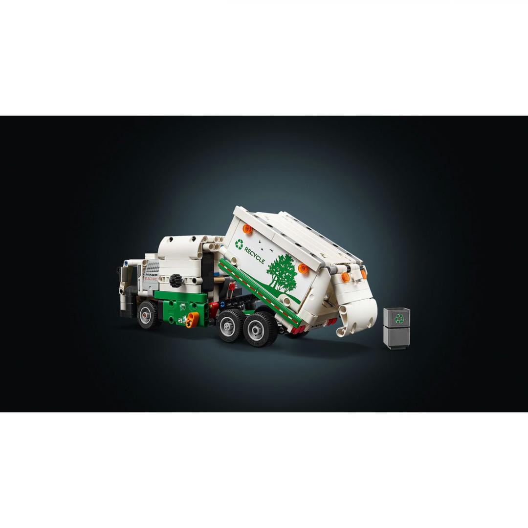 Lego Jucării Set Constructie LEGO Technic 42167 | Autogunoiera Mack LR Electrica, Vehicul, Cadou