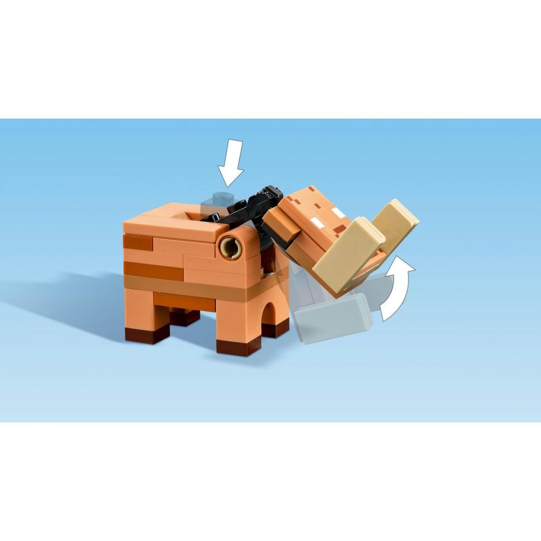 Lego Jucării Set Constructie LEGO Minecraft 21255 | Ambuscada In Portalul Nether, 352 Piese, 8+