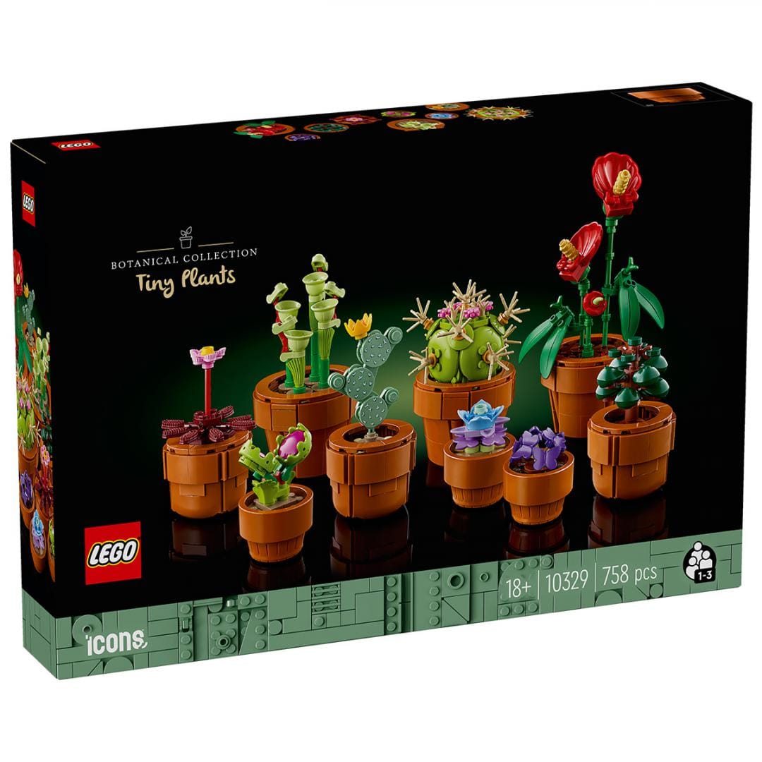 Lego Jucării Set Constructie LEGO 10329 | Plante de Mici Dimensiuni, Decor, Cadou