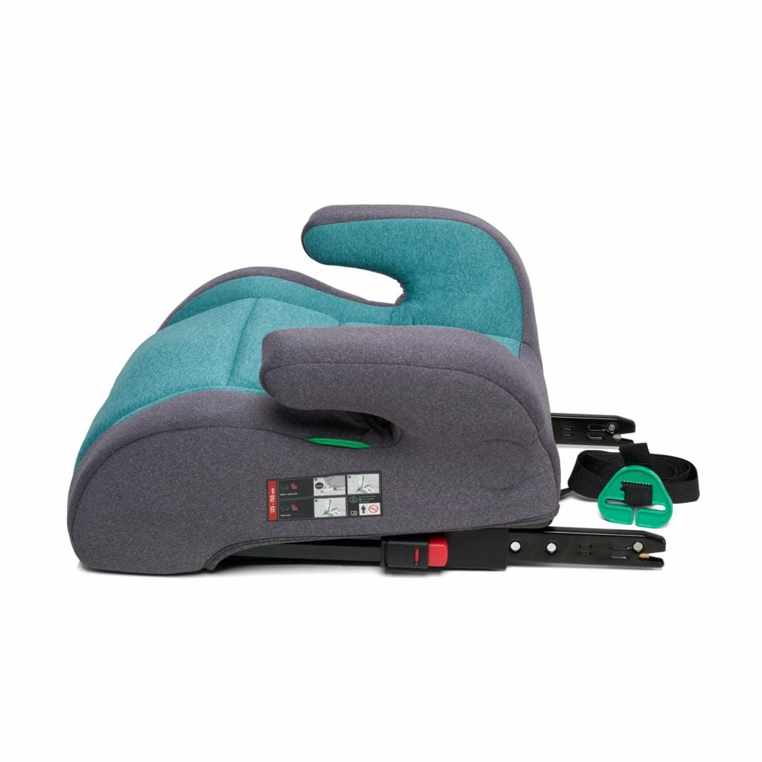 U-Grow Puericultură Inaltator Auto U-Grow UG-HB53B-GREEN | 125-150cm, Omologare R129, Isofix, Verde/Gri