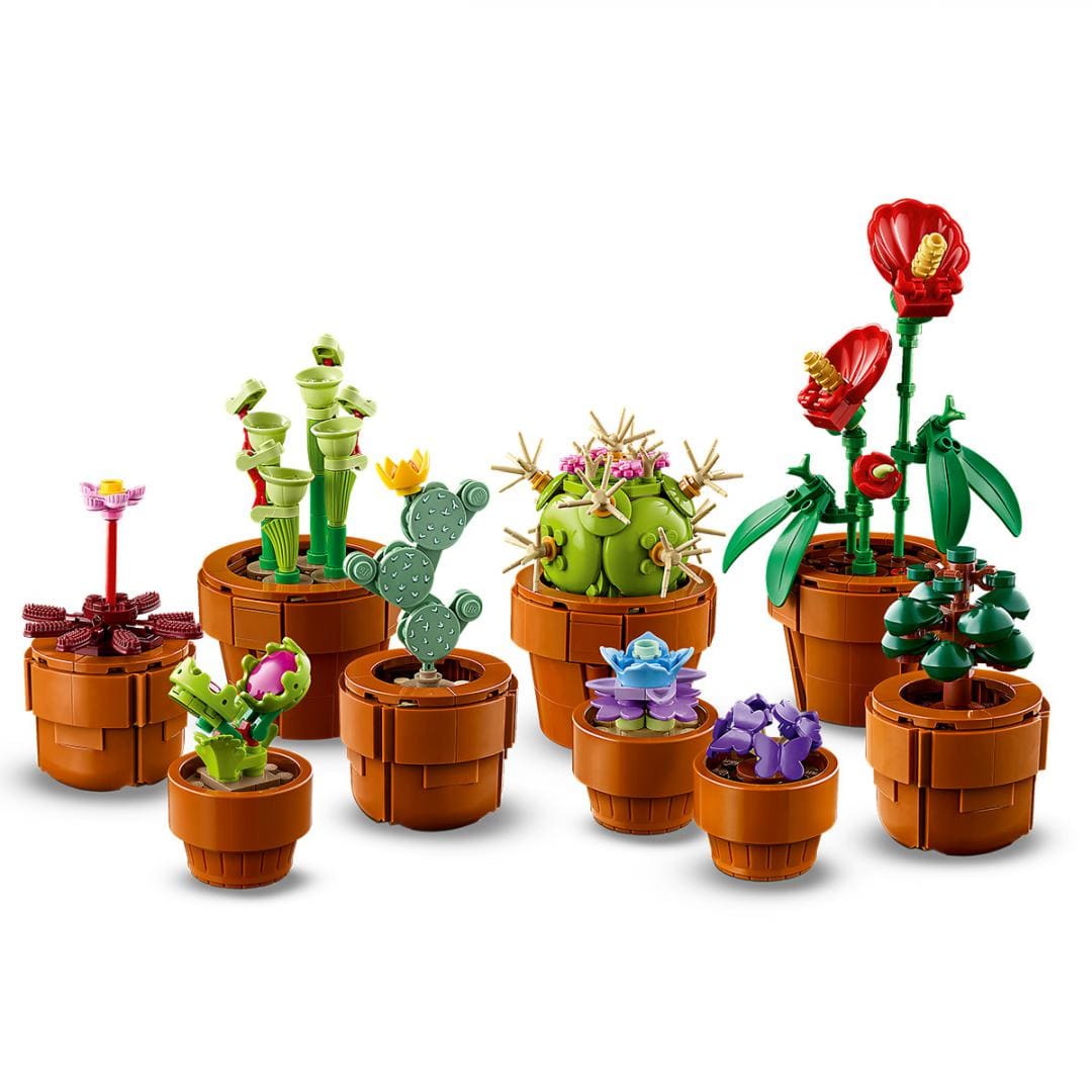 Lego Jucării Set Constructie LEGO 10329 | Plante de Mici Dimensiuni, Decor, Cadou