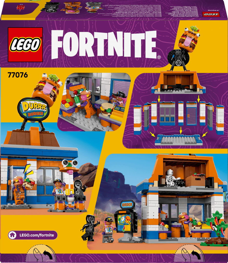 Lego Jucării Set Constructie LEGO 77076 | Restaurantul Durrr, Cadou, Multicolor