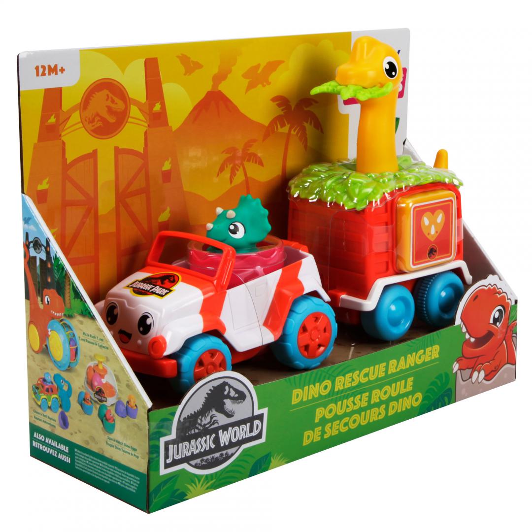 Tomy Jucării Jucarie Tomy T73253 | Vehicul Salvare, Remorca, Jurassic World, Dino