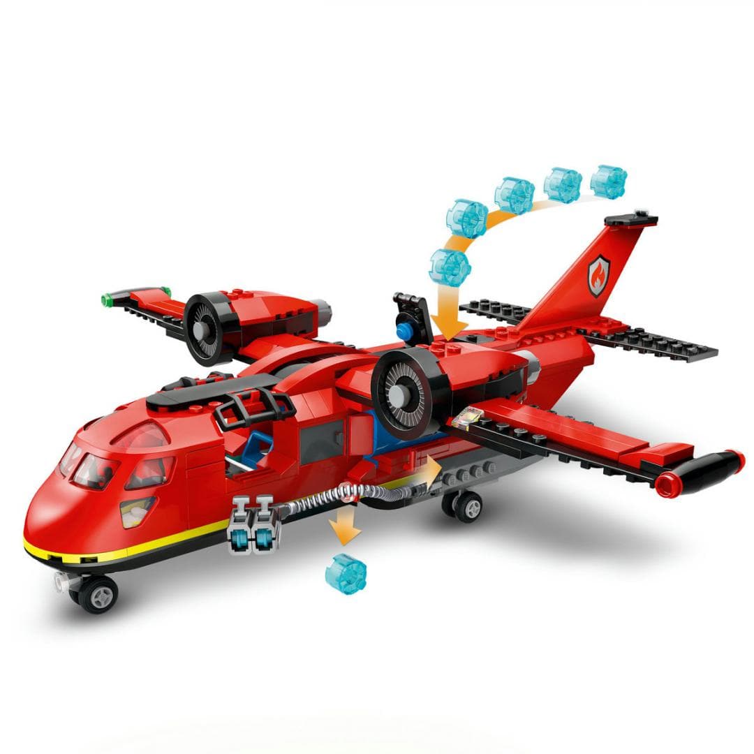 Lego Jucării Set Constructie LEGO City 60413 | Avion de Pompieri, 220 Piese, 6+