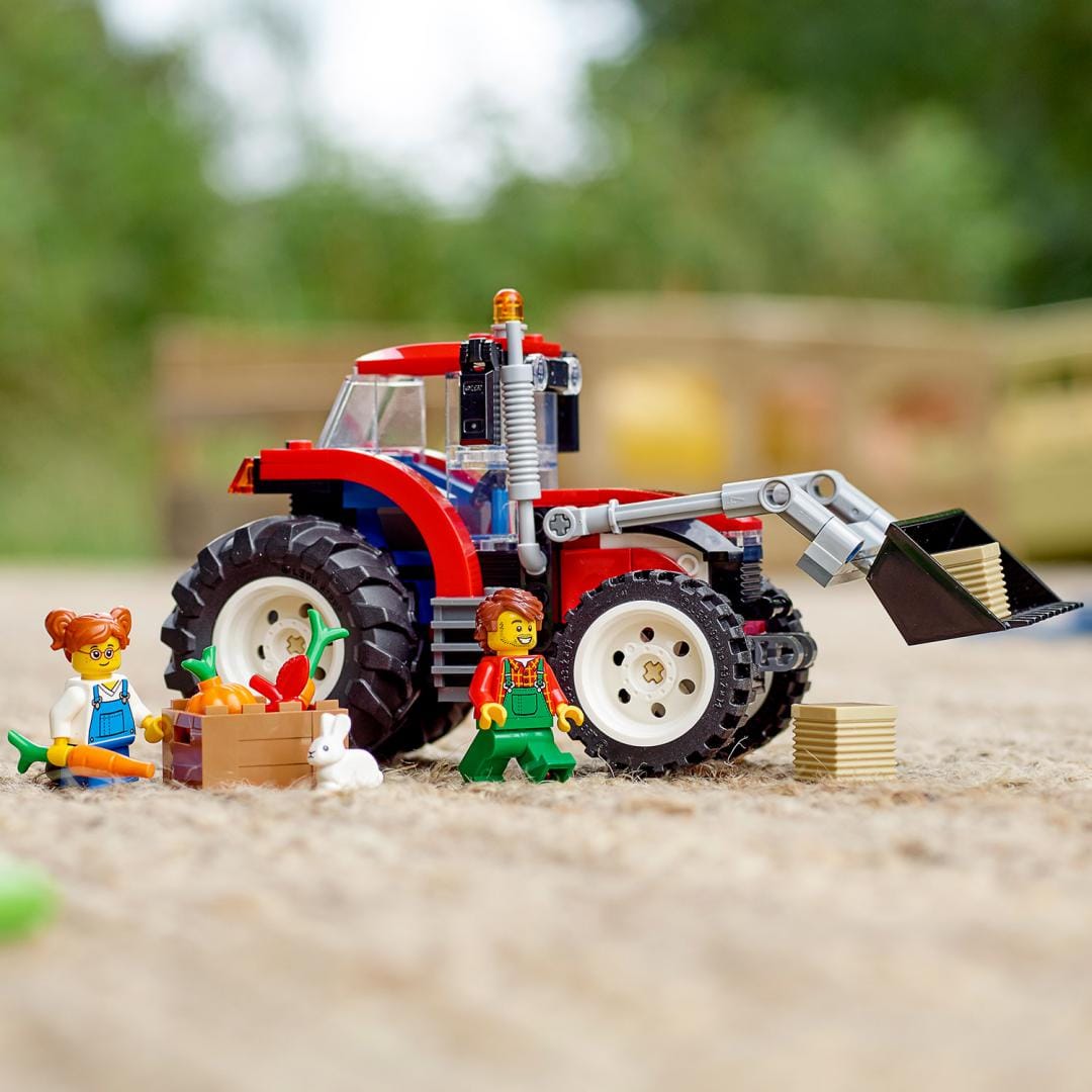 Lego Jucării Set Constructie LEGO City 60287 | Tractor, Vehicul Agricol, Cadou Copii