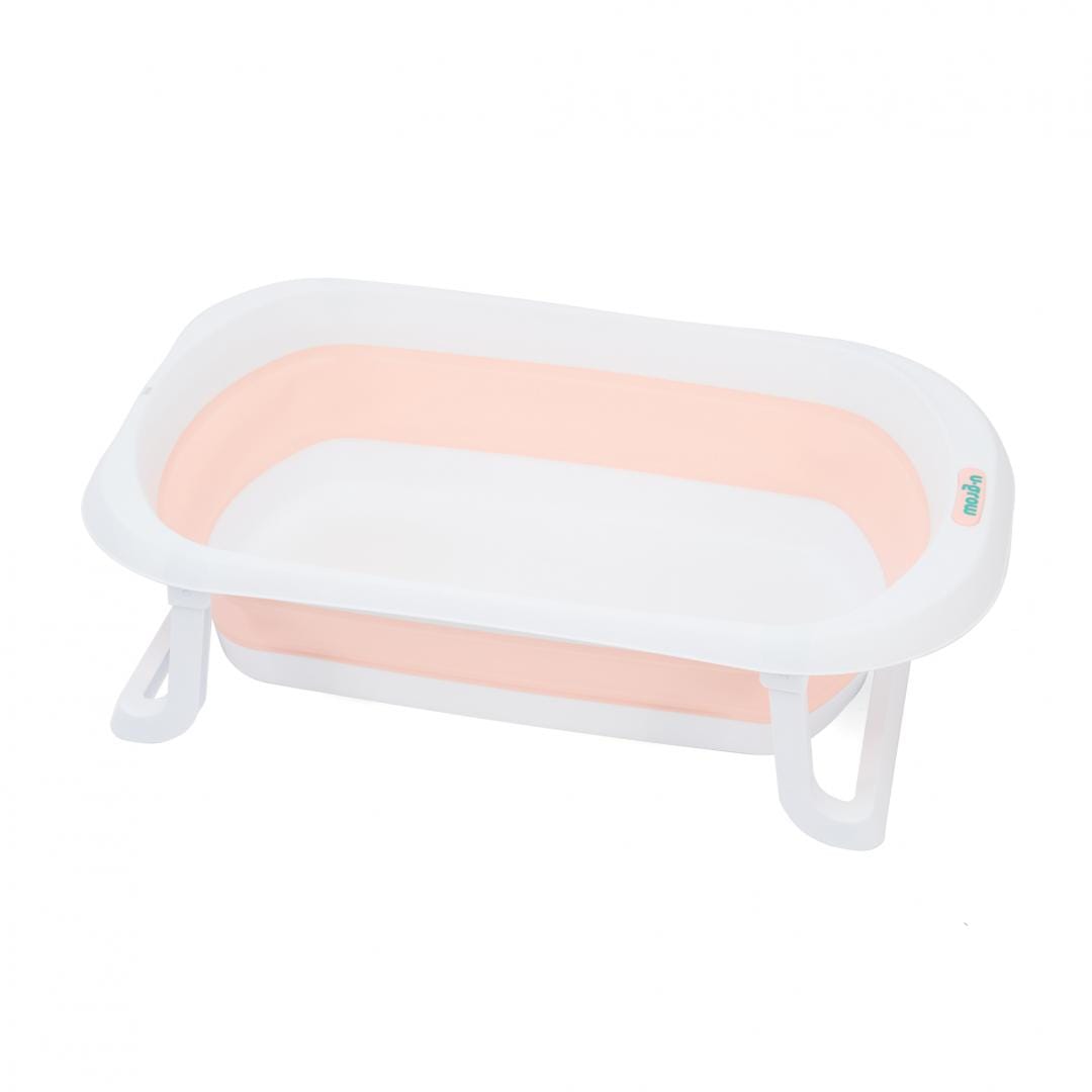 U-Grow Îngrijire bebe Cadita Pliabila U-grow UGCRT-61PK | cu Reductor Detasabil, Termometru, Roz