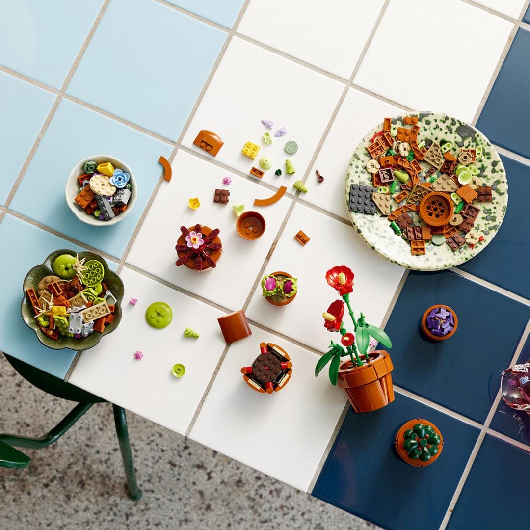 Lego Jucării Set Constructie LEGO 10329 | Plante de Mici Dimensiuni, Decor, Cadou