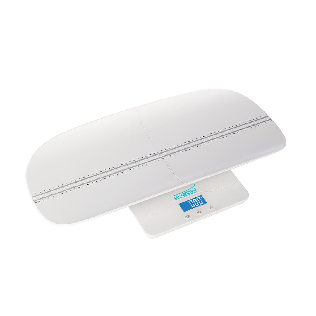 U-Grow Puericultură Cantar Digital Corporal U-Grow U001-BS | 2in1 Bebe si Mama, Display LED, 100kg, Alb