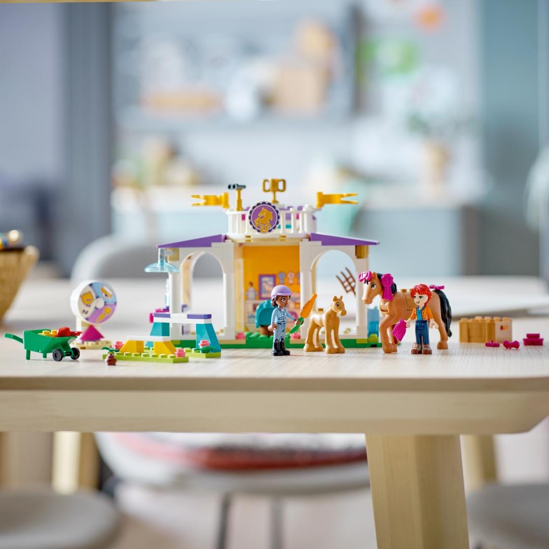 Lego Jucării Set Constructie LEGO 41746 | Dresaj de Cai, Cadou Copii, Multicolor