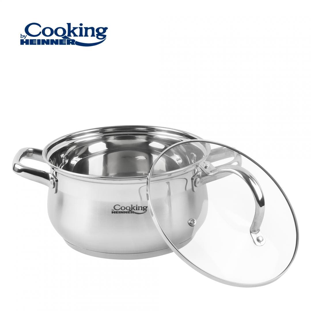 Heinner Oala Oala Heinner HR-MSF-061 | 24cm, 6.1L, Inox, Capac Inclus