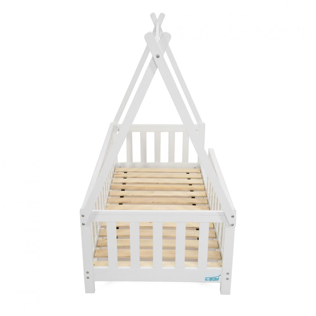 U-Grow Îngrijire bebe Pat Casuta U-Grow UMPC-6256W | Alb, 147.5x75cm