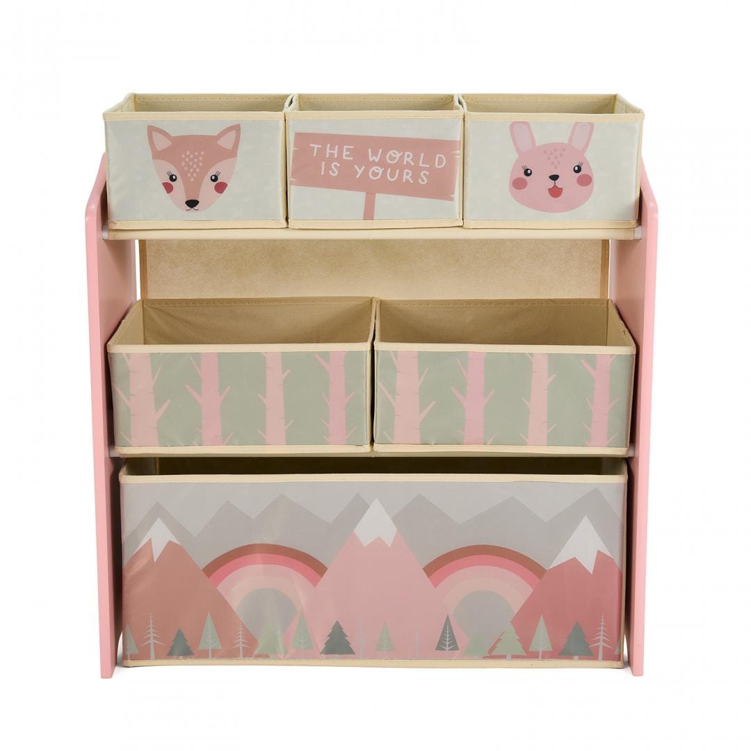 U-Grow Jucării Dulap Depozitare Jucarii U-Grow UGMDU06-PKF | Pink Forest, Organizator