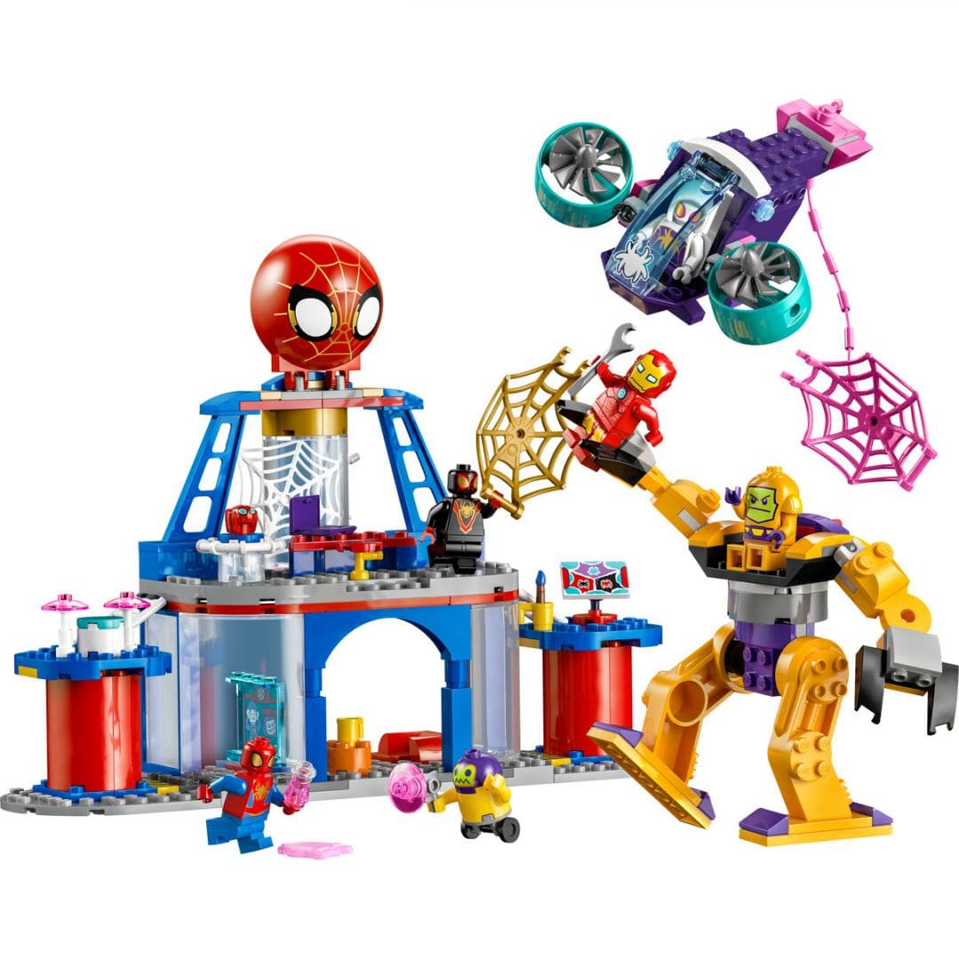 Lego Jucării Set Constructie LEGO Duplo 10794 | Echipa Spidey, Cartierul General, 112 Piese