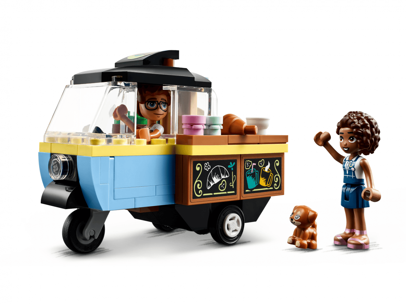 Lego Jucării Set Constructie LEGO 42606 | Brutaria pe Roti, Cadou Copii
